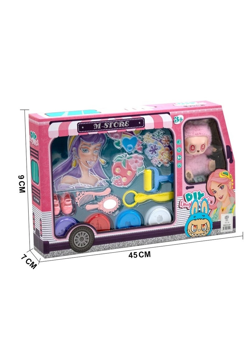 لابوبو مجموعة مكياج لابوبو للبنات