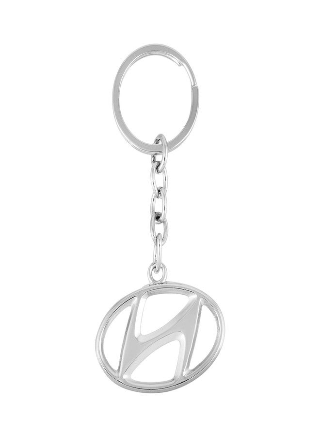 Memoir Stainless steel COMPATIBLE and for use WITH Hyundai SUV Car Keyring keychain Accessory (CLMC4950) - Image 1