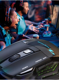 Earldom 7-Key RGB Gaming Mouse with Warranty – Ergonomic Design, 7 RGB Lights, Adjustable DPI up to 3200  - Image 5
