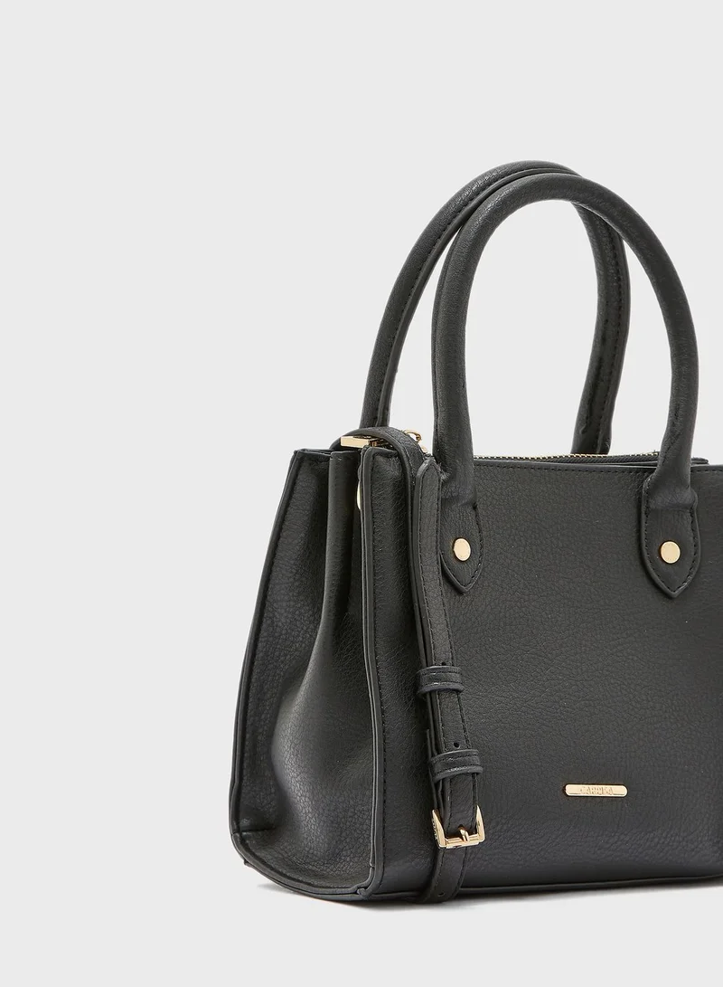 CARPISA Front Logo Tote