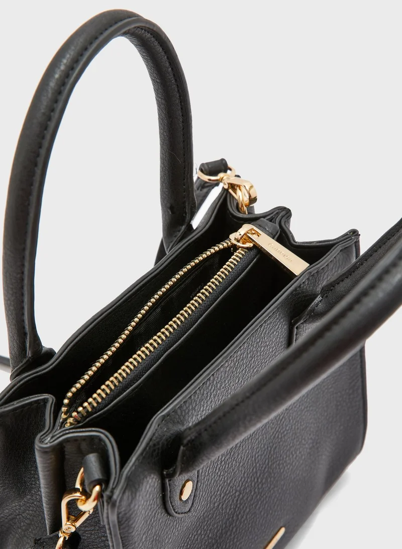 CARPISA Front Logo Tote