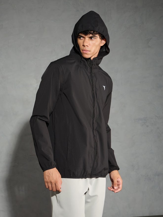 Technosport Technosport Solid Hi-Neck Long Sleeve Zipper Rain Jacket - Image 5