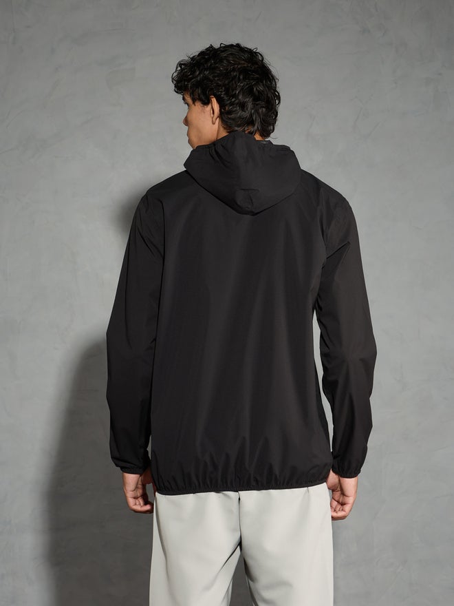 Technosport Technosport Solid Hi-Neck Long Sleeve Zipper Rain Jacket - Image 2