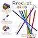 CEMECER Fidget Toys for Kids Adults 8Pack Sensory Sticks Stress Fidgets for Anxiety Autism ADHD Flexible Sticks Silicone Toys for Adults Calm Down Classroom Office Desk Travel Airplane - Image 4
