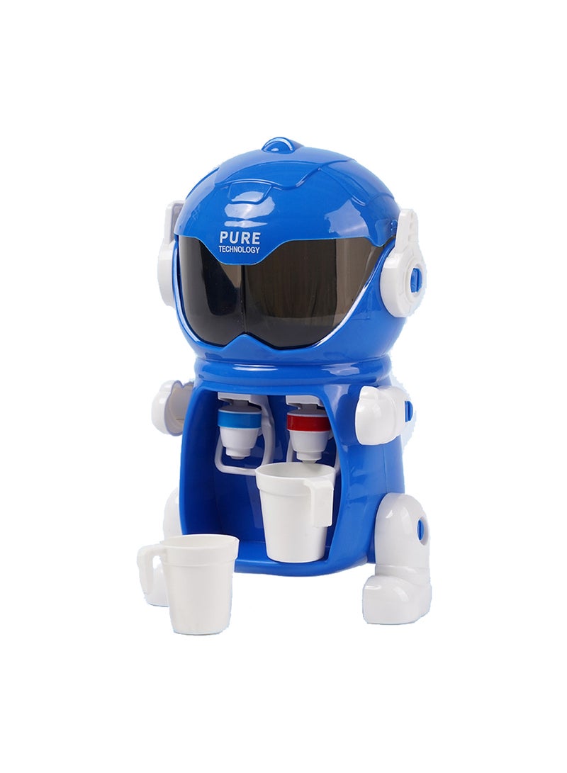 MaBaby موزع مياه صغير للأطفال لعبة آلة الشرب موزع مياه بيت الدمى مجموعة اللعب نافورة مشروبات نموذج مشهد مسرحي مصغر للحياة - Image 1