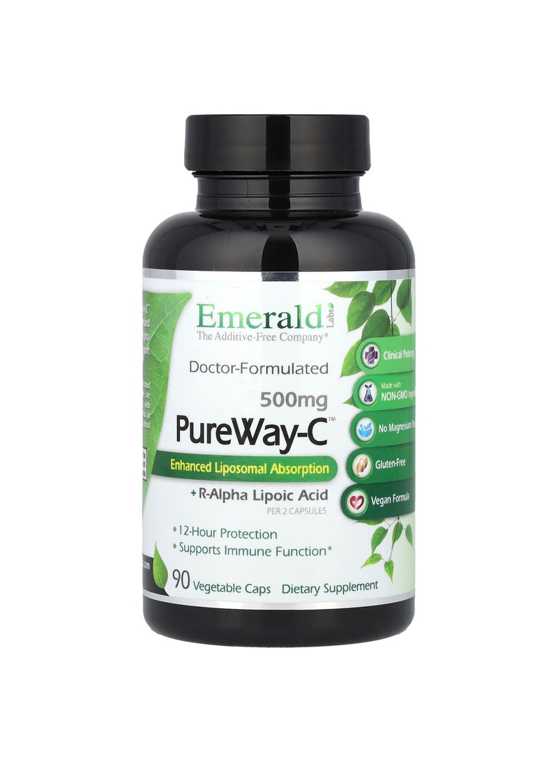 Emerald Laboratories PureWay-C™+ R-Alpha Lipoic Acid, 90 Vegetable Caps