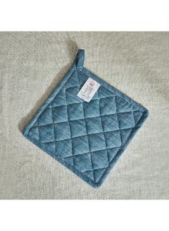 Home Box Home Box Harley Azure Cotton Pot Holder 20 x 20 cm  - Image 2