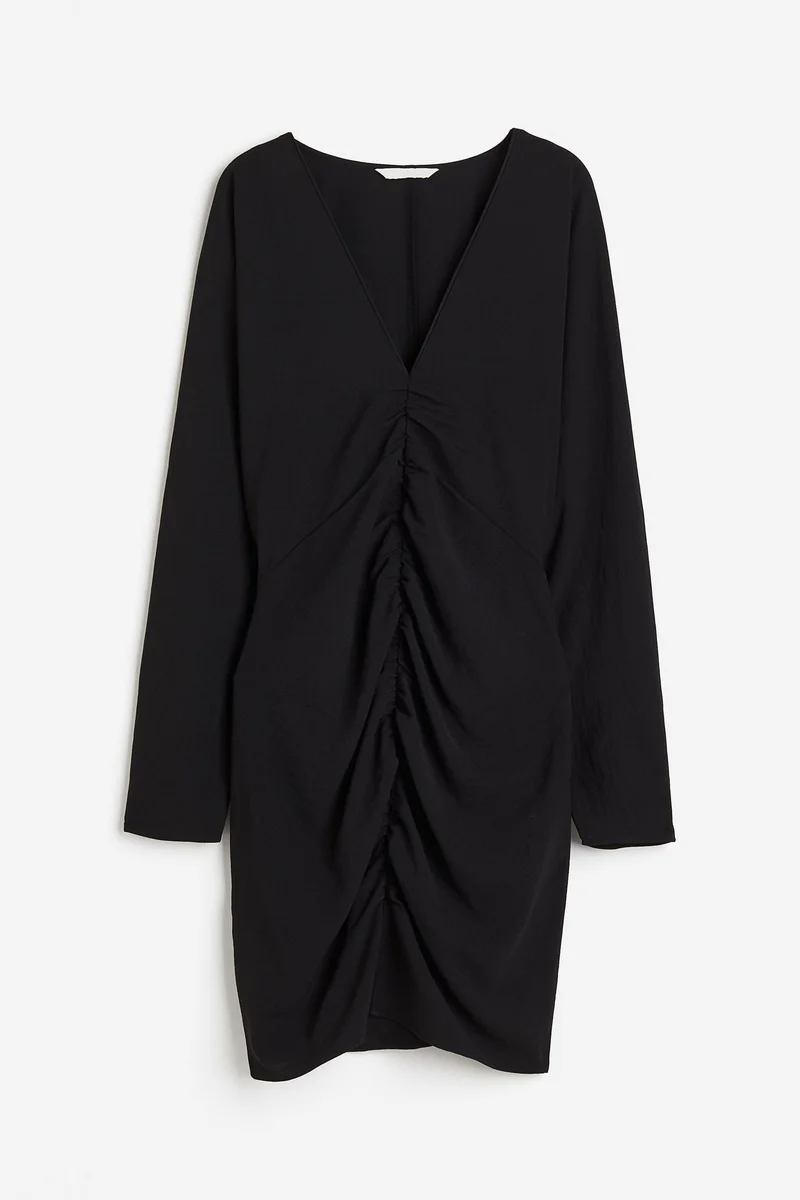 اتش اند ام فستان بتفاصيل مجمعة