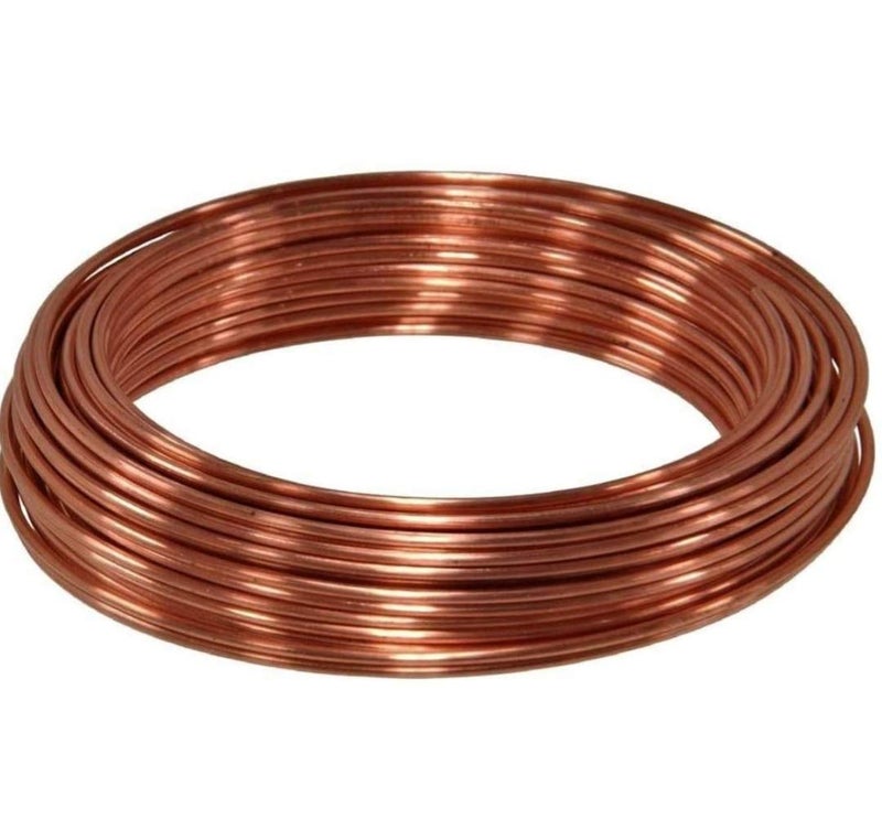 Glopro 10ft Bare Copper Wire 8 Gauge / 4mm for Earthing Electrical Projects Jewelry Making - Image 3