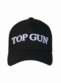 Top Gun TOP GUN® Logo Cap – Classic Aviator Style Adjustable Baseball Hat for Men & Women – Premium Quality, Comfortable Fit, and Embroidered Logo – Perfect for Casual Wear & Aviation Enthusiasts 