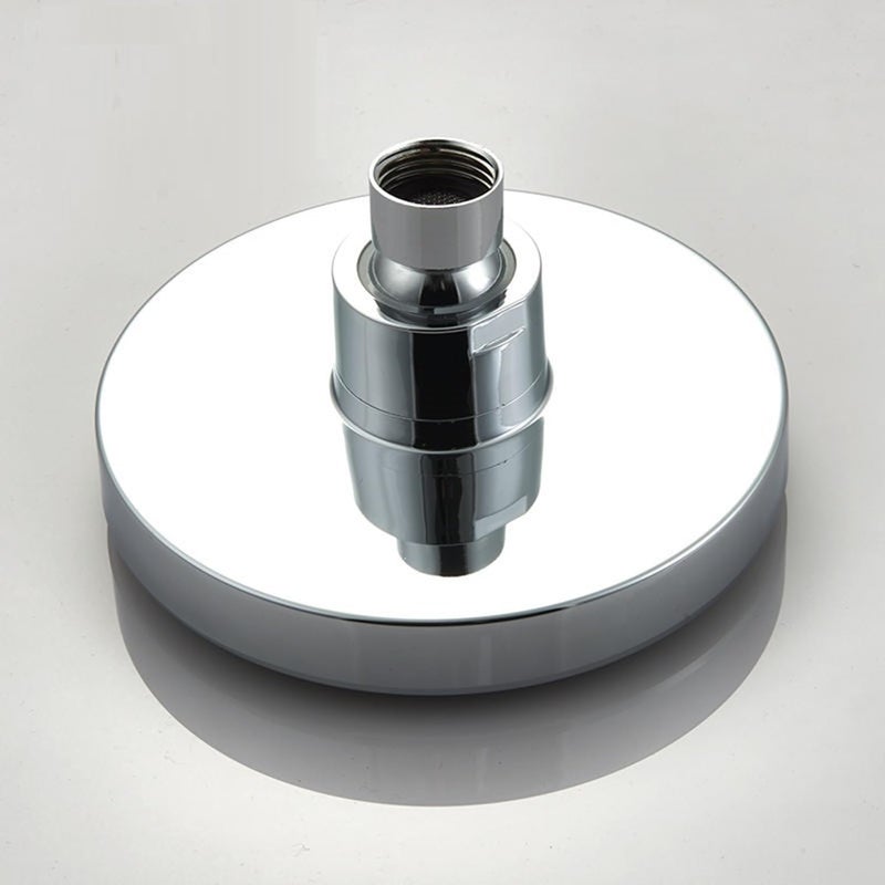 JAGGER رأس دش مطري 4 بوصة JAG368 مع ذراع دش 9 بوصة، دش فاخر للسقف، مع شريط تفلون وفلانج حائط (ABS دائري [جرس]) - Image 4