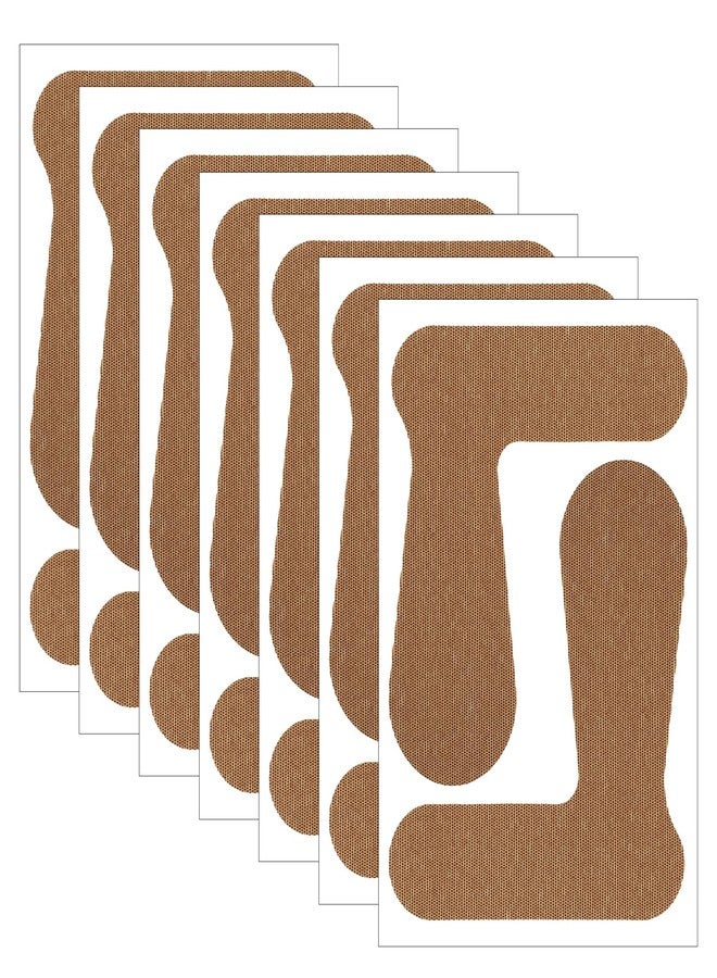 Qianyu 50 Pcs Big Toe Valgus Orthotics Bunion Corrector Thumb Support Tape Self Adhesive Thumb Support Brace Cover Stickers Elastic Thumb Pain Relieving Patch for Sprain Strain Hallux Valgus - Image 1