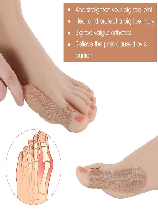 Qianyu 50 Pcs Big Toe Valgus Orthotics Bunion Corrector Thumb Support Tape Self Adhesive Thumb Support Brace Cover Stickers Elastic Thumb Pain Relieving Patch for Sprain Strain Hallux Valgus - Image 5