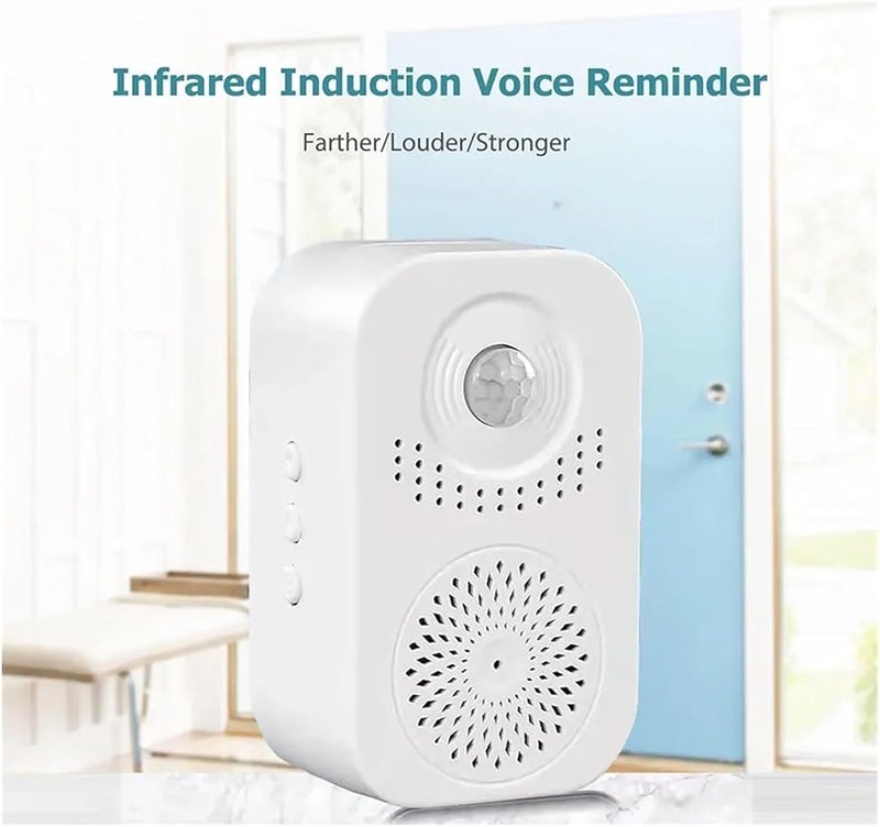 Smart Home Infrared Sensor Voice Recorder Anti Theft Welcome Greeting Dry Battery - Image 3