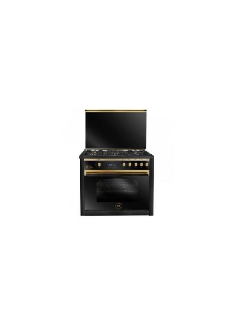 UNIONAIRE O-Signature Control (gold) Gas Cooker – 5 Burners 