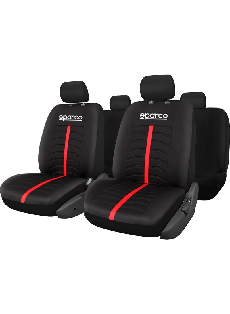 سباركو طقم أغطية مقاعد سبـاركـو من البوليستر بدون سحاب - 923:AE009467