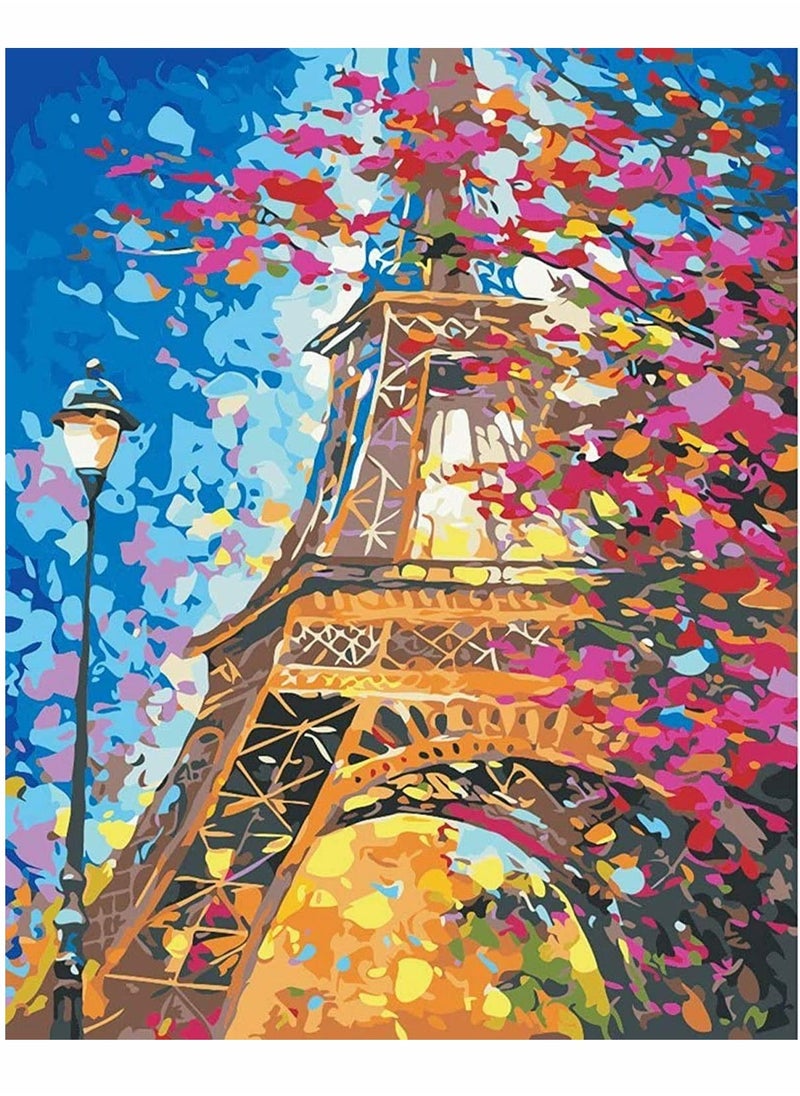 KASTWAVE - DIY Paint by Numbers, Canvas Oil Painting Kit for Kids & Adults Drawing Paintwork Acrylic DIY Oil Painting for Adults Kids Painting by Number Kit Kids & Adults & Beginner - Image 1