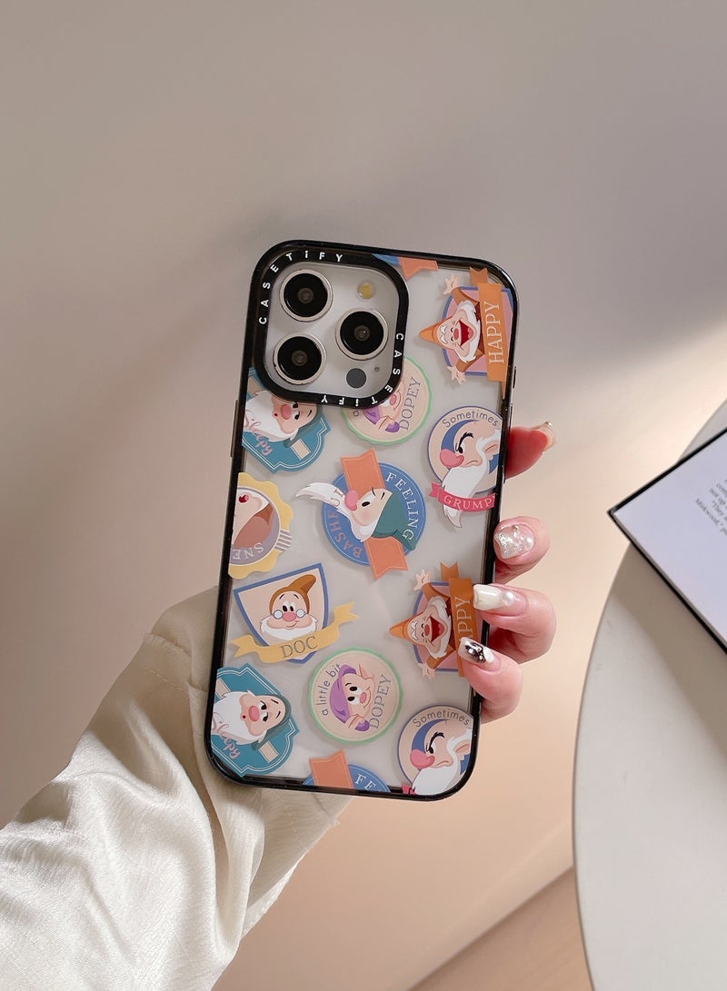 Joyful Dwarfs Emoticon Parade Case - iPhone 13 Pro Max