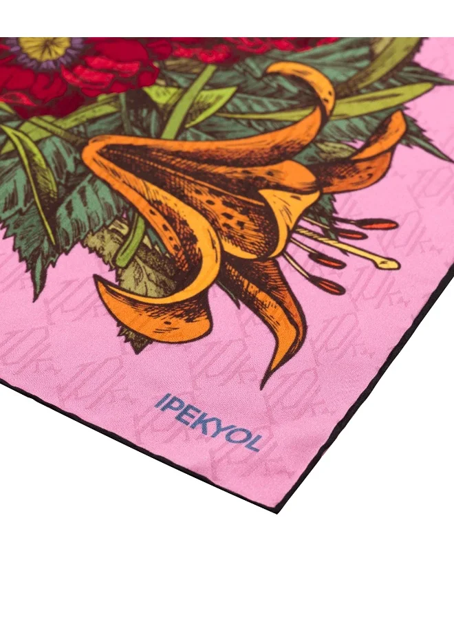 100% Silk Scarf 90X90 Cm