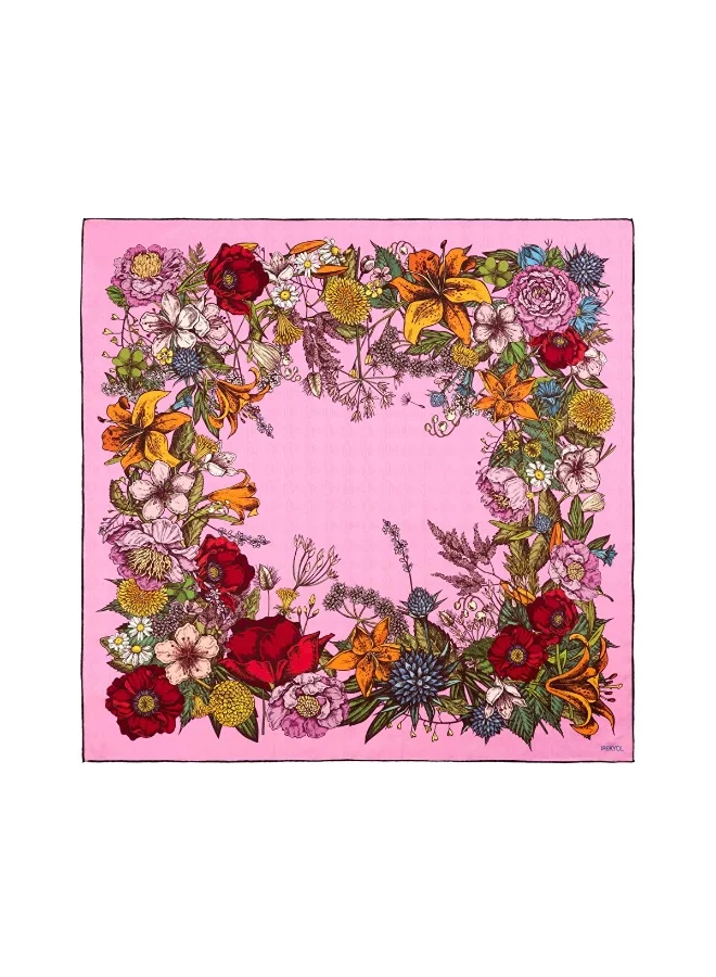 Ipekyol 100% Silk Scarf 90X90 Cm