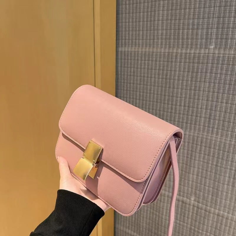 Tofu Bag Box Bag 2025 Autum New One-Shoulder Cross-Body Fashion Small Square Bag Accessible Luxury High-End Women'S Bag - Image 2