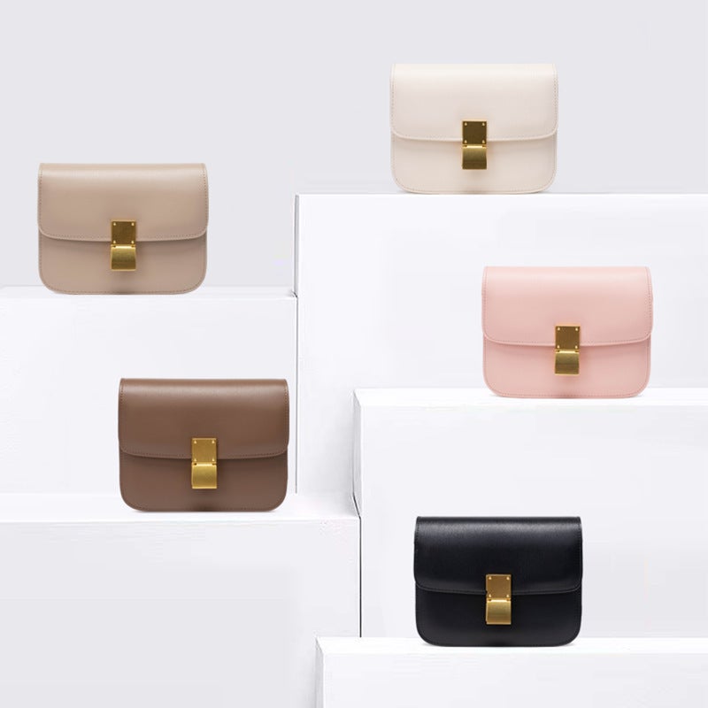 Tofu Bag Box Bag 2025 Autum New One-Shoulder Cross-Body Fashion Small Square Bag Accessible Luxury High-End Women'S Bag - Image 3