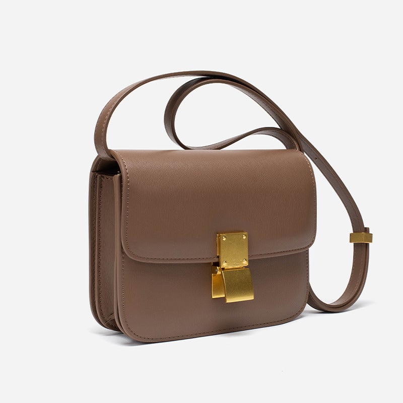 Tofu Bag Box Bag 2025 Autum New One-Shoulder Cross-Body Fashion Small Square Bag Accessible Luxury High-End Women'S Bag - Image 4