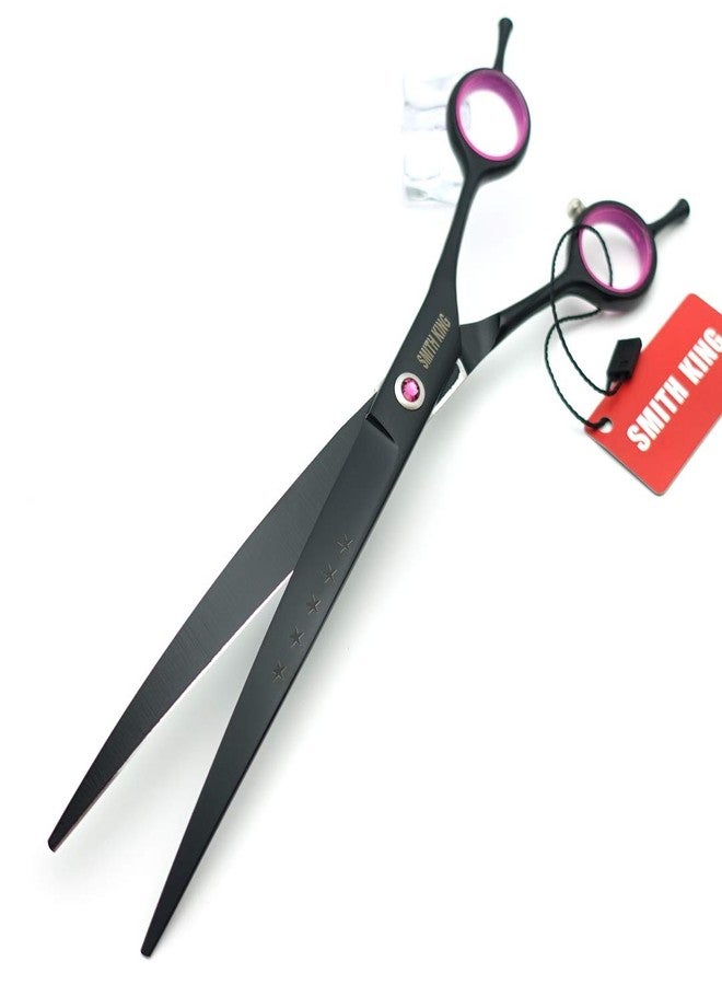 Smithking 8.0 inches professional dog grooming scissors set Curved scissors - Image 3