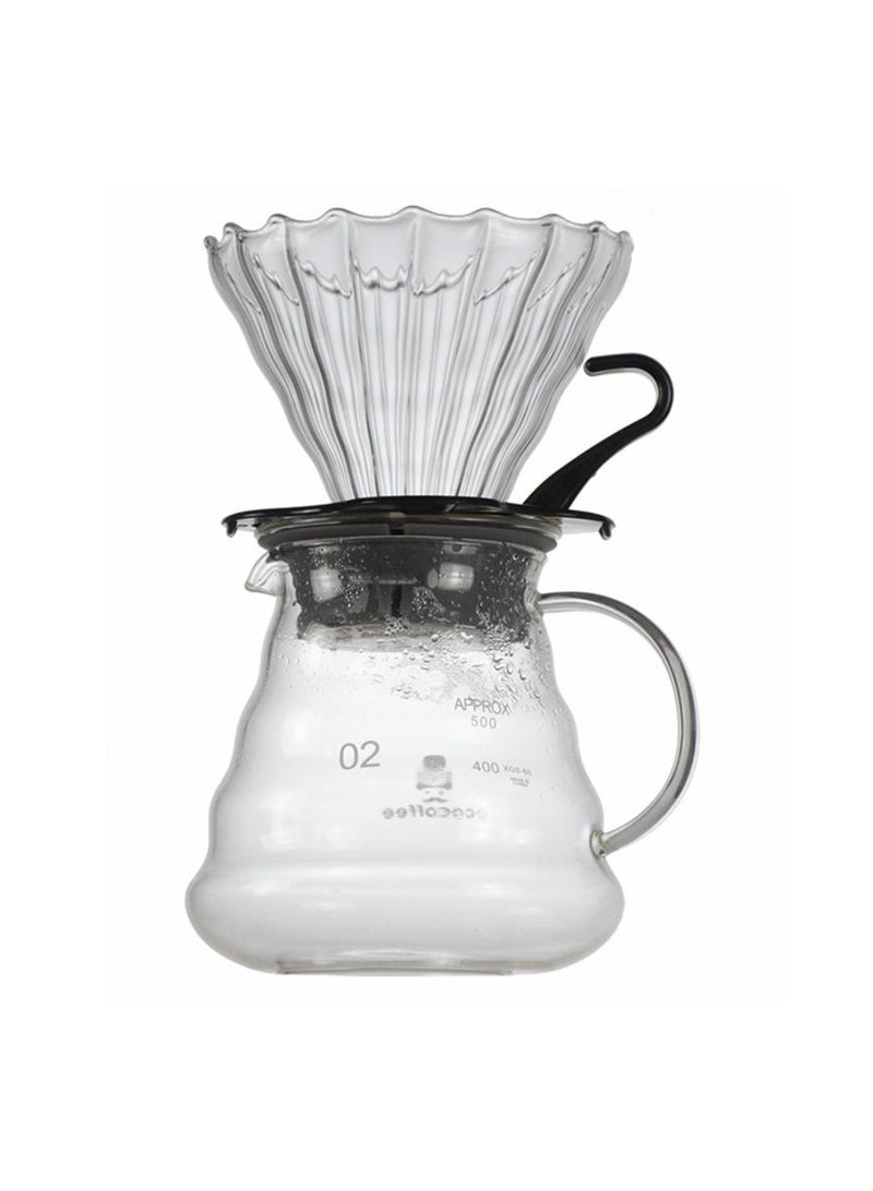 BLOOMING TIME Hand Coffee Gift Set，Outdoor Camping Portable Coffee Kit Maker with Travel Bag - Image 4