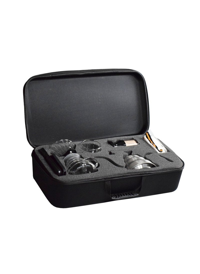 BLOOMING TIME Hand Coffee Gift Set，Outdoor Camping Portable Coffee Kit Maker with Travel Bag - Image 3