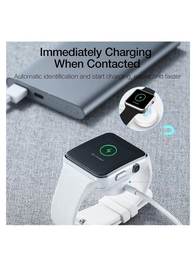 iWatch Charger Wireless Smart Watch Magnetic Charging Cable, [MFi Certified] Wireless Charging Pad Cord For Apple Watch Series 6/SE/5/4/3/2/1  - Image 2