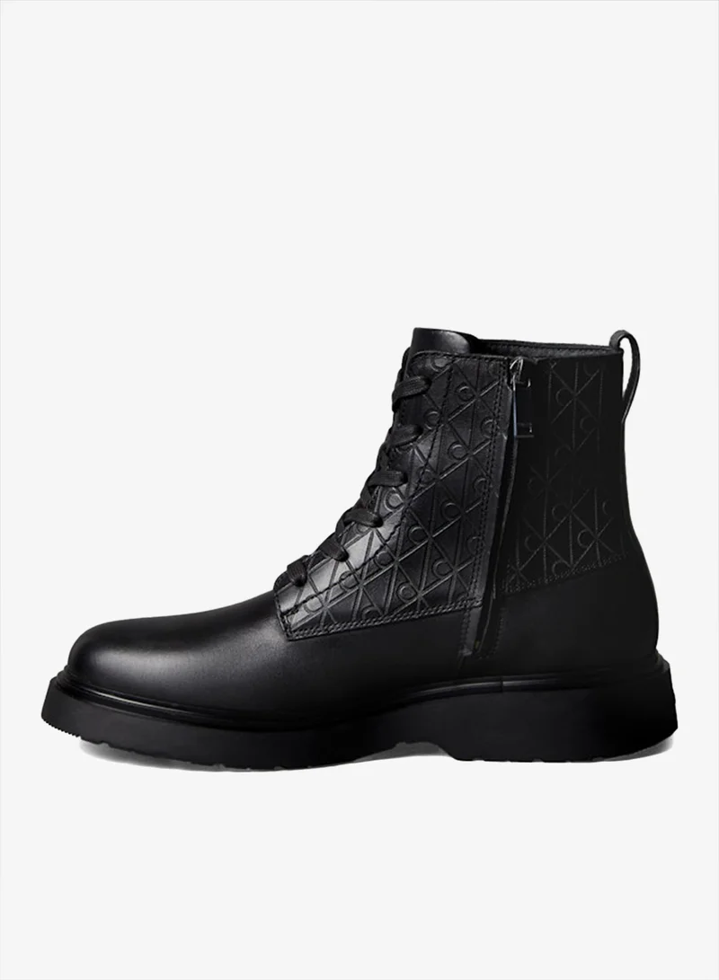 كالفن كلاين جزمة كاحل سميكة