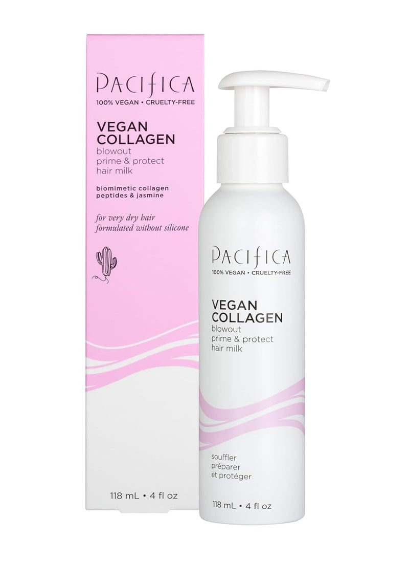 Pacifica Pacifica Heat Protection Spray for Hair - Vegan Collagen Blowout Prime & Thermal Protection Hair Milk - Blow Dry Spray - for Curly, Wavy & Straight Hair - Vegan & Cruelty-Free Dermatologist Tested  - Image 1