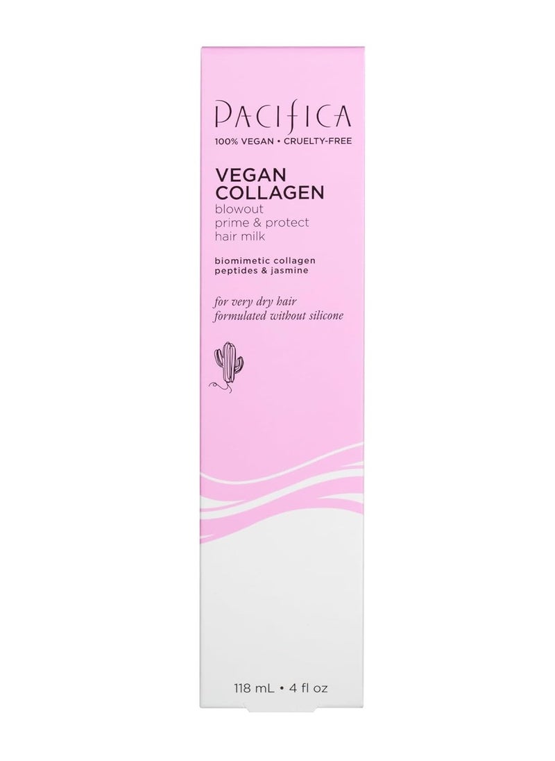 Pacifica Pacifica Heat Protection Spray for Hair - Vegan Collagen Blowout Prime & Thermal Protection Hair Milk - Blow Dry Spray - for Curly, Wavy & Straight Hair - Vegan & Cruelty-Free Dermatologist Tested  - Image 2