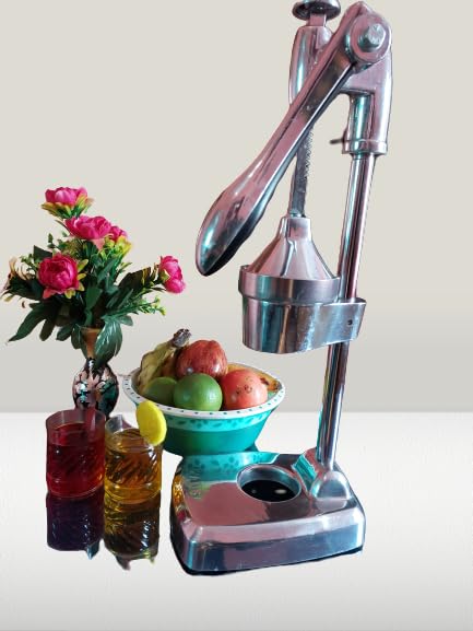 Maruti Hand Press Juicer with Food Grade pressure cup Hand press machine squeezer for fruits vegetables Stainless Steel - Image 1