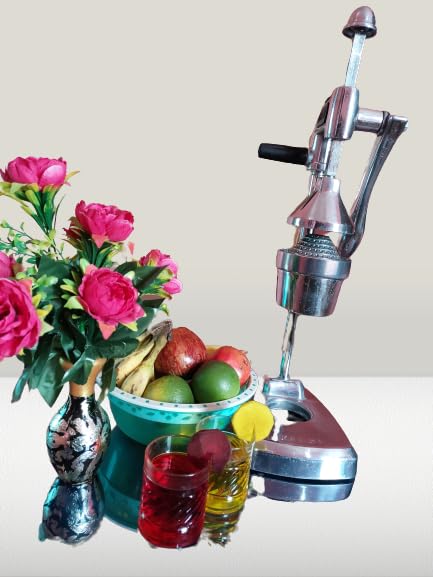 Maruti Hand Press Juicer with Food Grade pressure cup Hand press machine squeezer for fruits vegetables Stainless Steel - Image 5