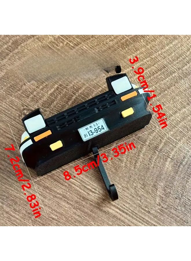 Black One Piece Car Key Hook Wall Mounted Easy Install Home Decor - Image 4