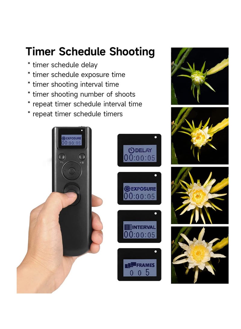 Camera Wireless Shutter, Remote Shutter Release Trigger Intervalometer, Fit for Canon EOS R6 R PR 90D 80D 77D 70D 60D 850D 800D 760D 750D 700D 650D 600D 550D R5 5D4 5Dsr 5D3/2 7D  5D 6D 1DX 1D4 1D3 - Image 4