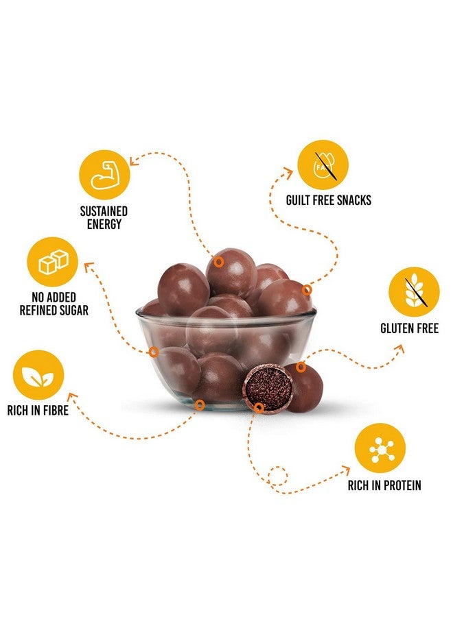 EAT Anytime Mindful Hazelnut Protein Energy Balls, 30% Whey Protein Snack, Pack of 3-300g (10 Protein Balls x 10g) - Image 3