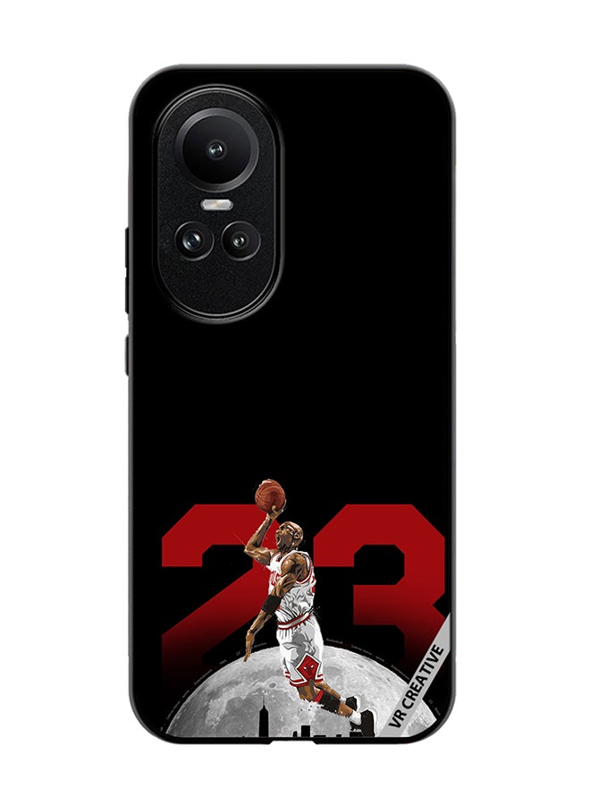 VR CREATIVE Protective Case Cover For Oppo Reno 10 Pro Lebron 23 Over The City Design Multicolour - Image 1
