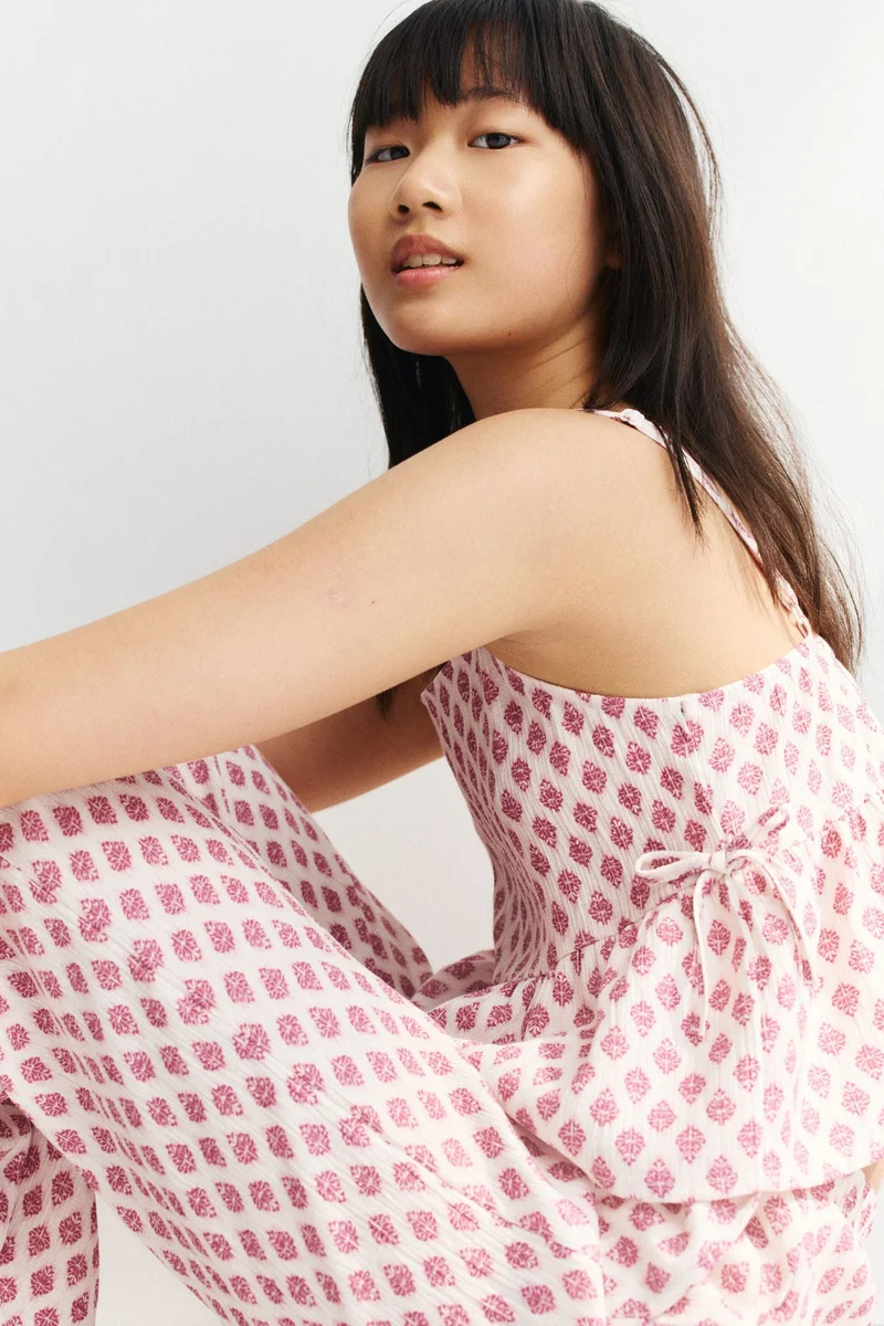 H&M 2-piece seersucker set