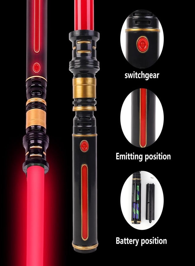 YOFOTHS Light Up Sabers, Light up Sword for Kids with FX Sound, Expandable Light Up Saber for Cosplay Halloween Dress Up Parties Birthday Christmas (Green) - Image 2