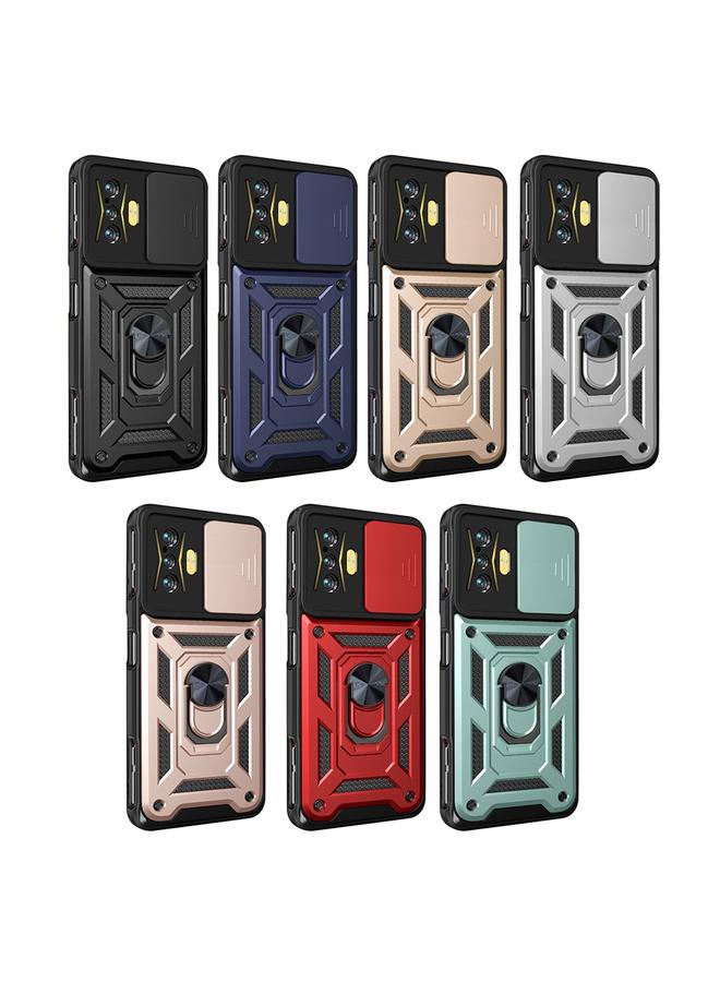 إيروريكس جراب لهاتف Xiaomi Poco F4 GT / Redmi K50 Gaming، جراب كاميرا منزلقة بتصميم TPU+PC - Image 2