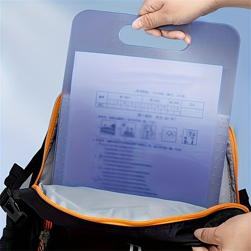 3 Pcs 13 Pockets Expanding File Folder A4 Size Pink Color PP Material With Classification Stickers Portable Document Storage With Buckle Closure For Students And Office Workers - Image 4