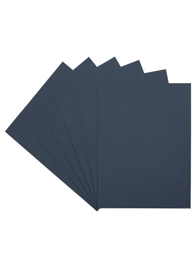 جام بايبر مجلدات عرض من الكتان المزخرف بجيبين من JAM PAPER - مجلد أعمال بحجم خطاب - أزرق داكن - عبوة من 50 قطعة/صندوق - Image 5
