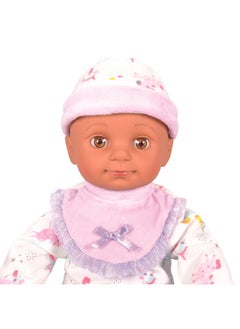 Lotus Soft-Bodied Baby Doll – Hispanic (No Hair) 18 Inch  - Image 3