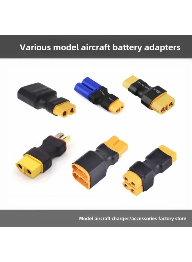 Model Aircraft Lithium Battery Adapter XT60 Male And Female To T Plug XT30 XT90 EC3 EC5 Parallel Converter-Color:XT60 Female To T Male  - Image 2