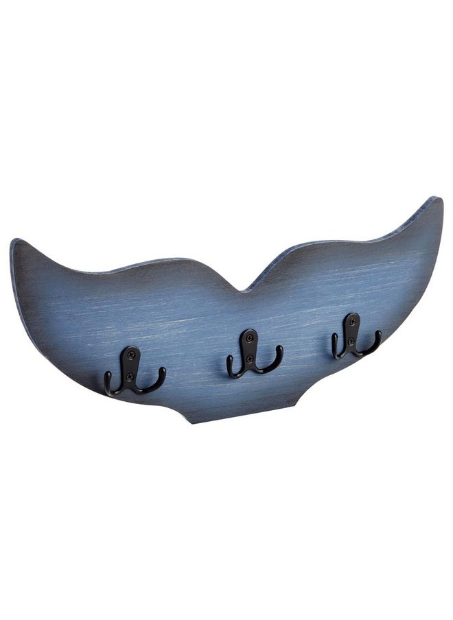 Okuna Outpost Whale Tail Wall Hook for Nursery, Nautical Ocean Wall Decor (Blue, 15.5 x 6.75 x 1 in) - pzsku/Z97F2B42C51FE3D5F8CA4Z/45/_/1740982851/45edbb2e-caa4-40af-9bbd-42abdf3b8424