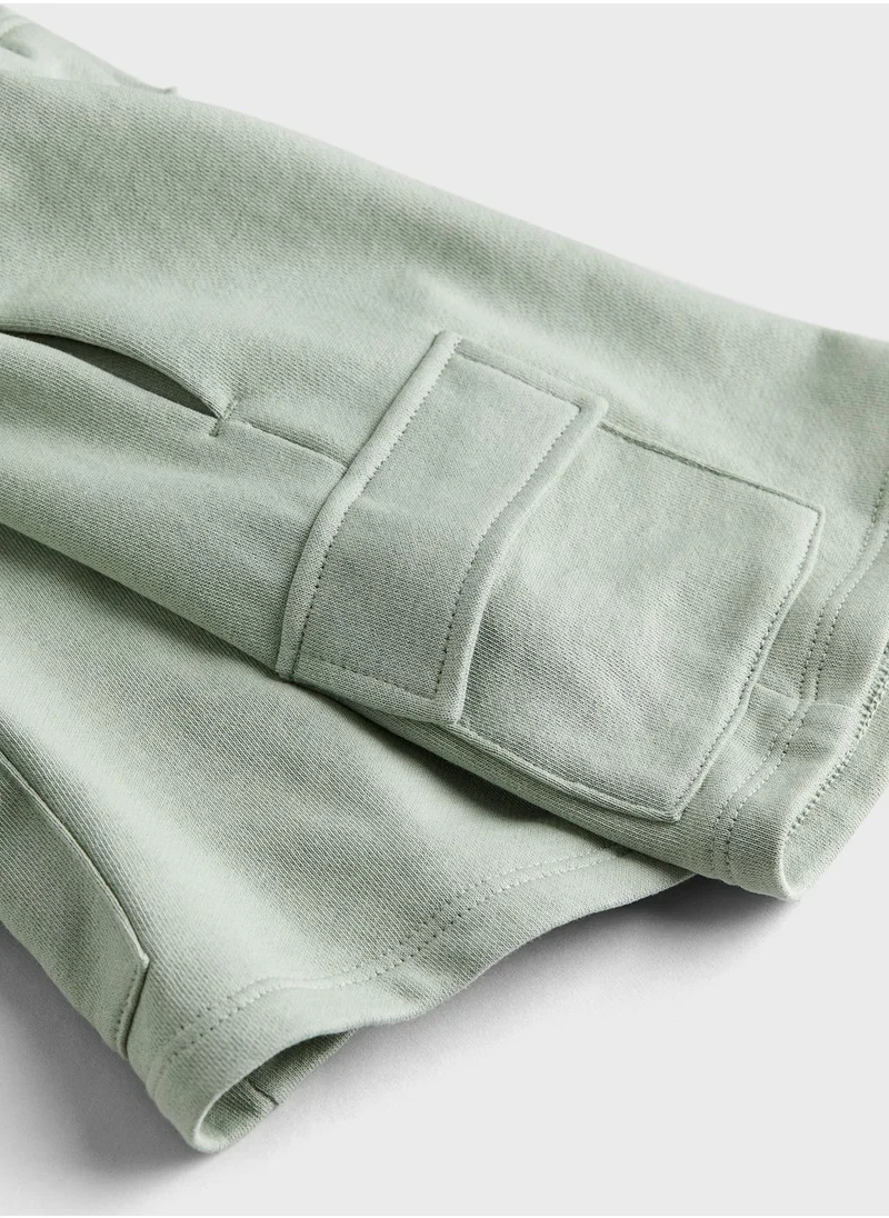 H&M Kids Pocket Detail Cargo Swheatshorts