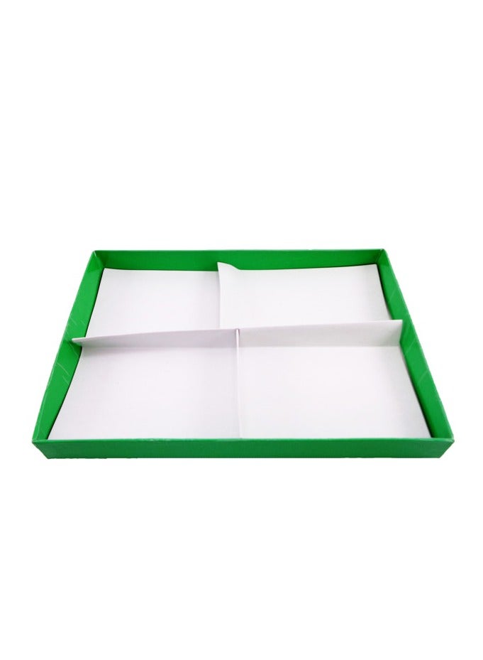 AL QADAH Paper Box 4-Sec.For Greeting - Image 1